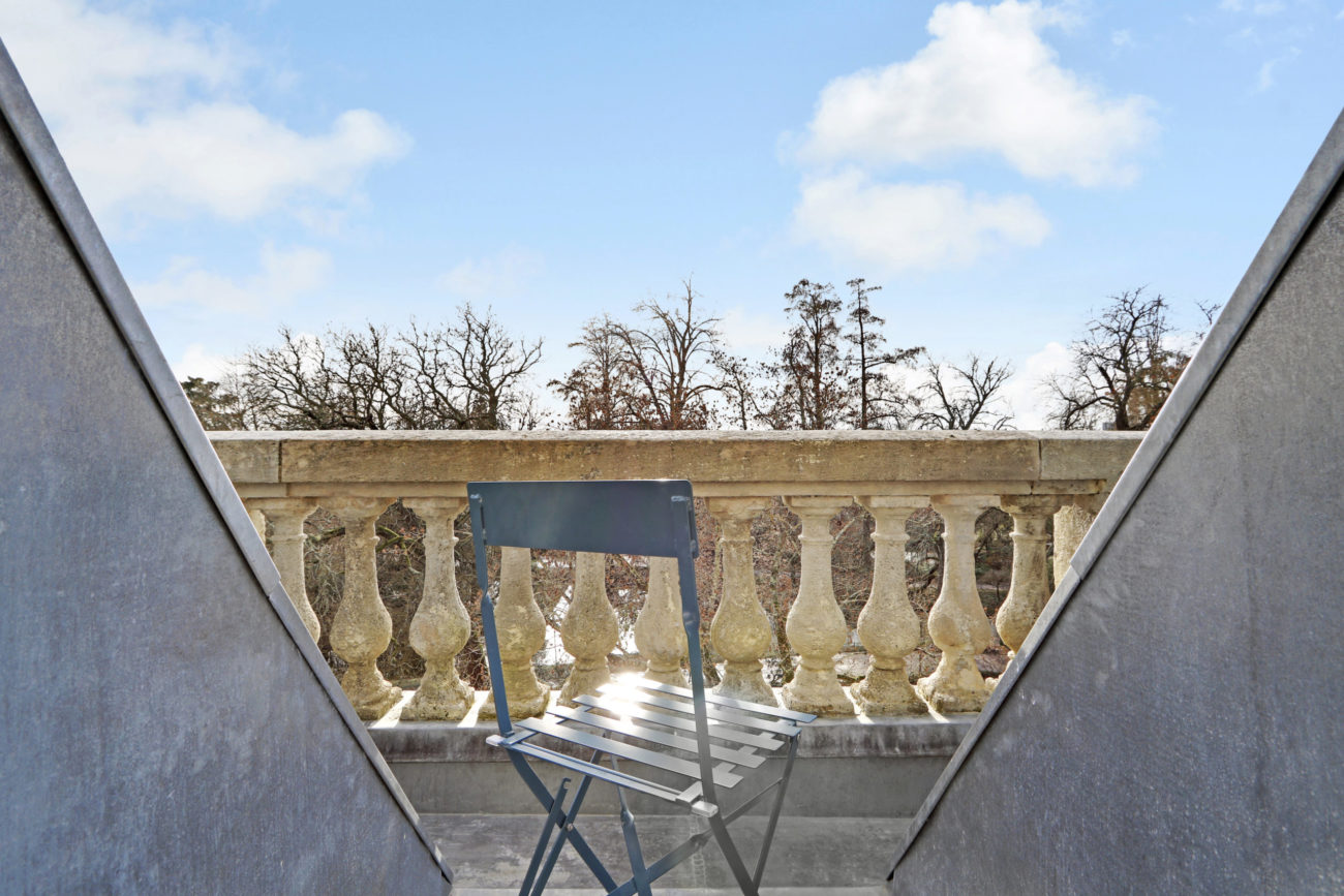 Balcon de la Suite Cosy Jardin Royal de la Maison Labruyère Bordeaux